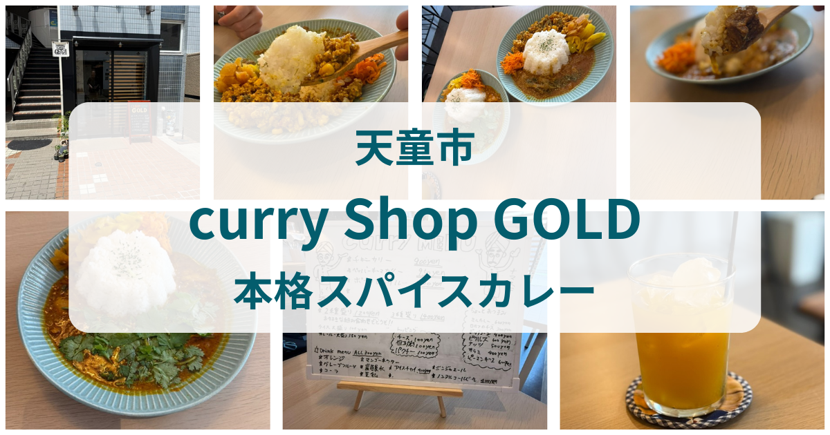 【天童市】curry Shop GOLD～本格スパイスカレー～